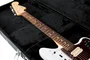 Gator Étui rigide en bois pour guitares de style Jaguar - Noir