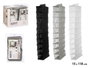 Kipit Organisateur d'Armoire 10 Cavités Assortis 28x4.5x16 cm (Set de 24)