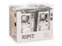 Kipit Organisateur d'Armoire 10 Cavités Assortis 28x4.5x16 cm (Set de 24)