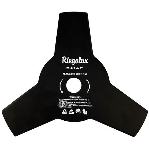 Riegolux RGX DISCO Débroussailleuse 3 Bras 255x25x1,4mm Riegolux RGX DISCO Débroussailleuse 3 Bras 255x25x1,4mm