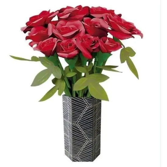 EDUCA - Kit Créatif Floral Art Bouquet de Roses - Création de roses en papier sans colle - Dès 14 ans EDUCA - Kit Créatif Floral Art Bouquet de Roses - Création de roses en papier sans colle - Dès 14 ans