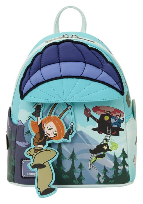 Loungefly Kim Possible Paragliding Mini Backpack Loungefly Kim Possible Paragliding Mini Backpack