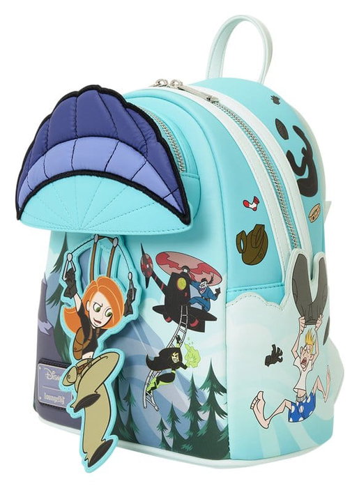 Loungefly Kim Possible Paragliding Mini Backpack Loungefly Kim Possible Paragliding Mini Backpack