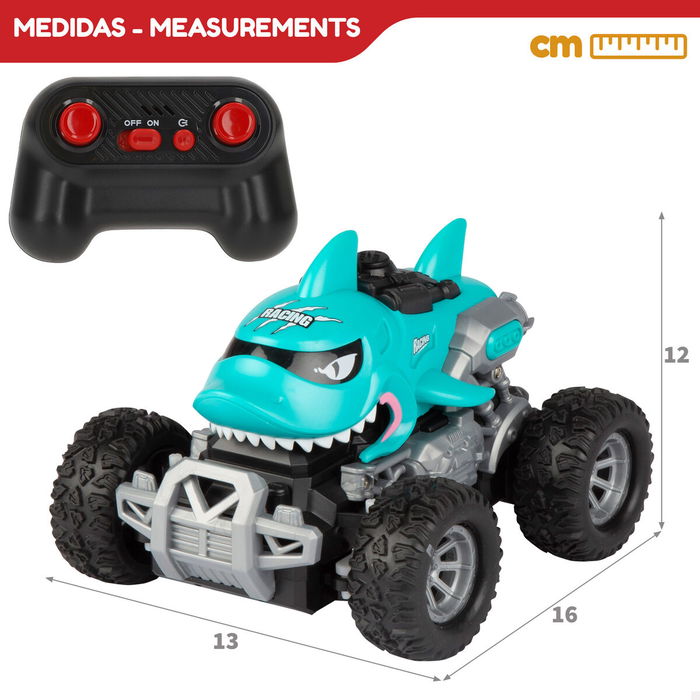 Voiture Télécommandée Speed & Go 1:24 16 X 12 X 13 CM (4 Unités)