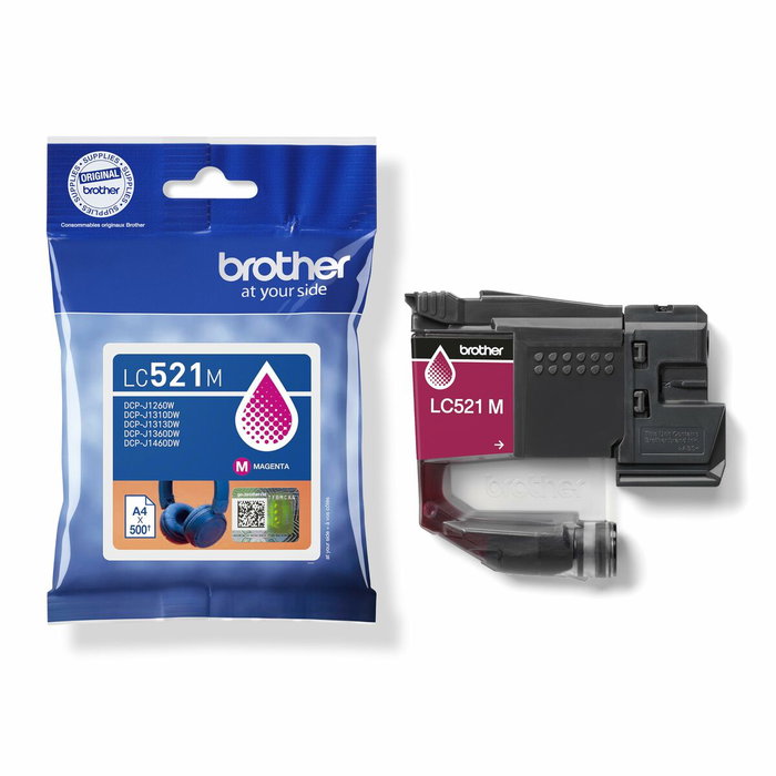 Brother LC-521M Magenta Standard