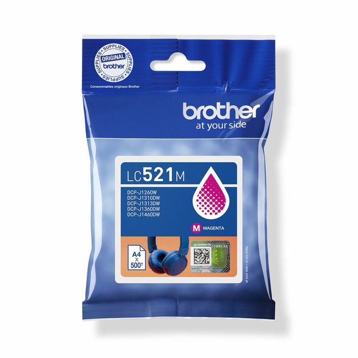 Brother LC-521M Magenta Standard