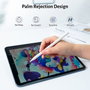 eSTUFF Stylet actif Apple Pencil pour iPad Pro/Air/mini - Pointe POM remplaçable, charge magnétique et USB-C, inclinaison et rejet de la paume