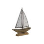 Home ESPRIT Figurine Décorative Voilier Blanc Naturel Finition Vieillie