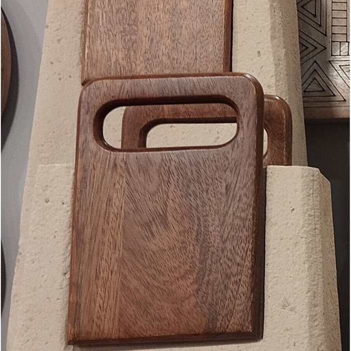 Vase Home ESPRIT Marron Beige Bois de manguier Papier mâché