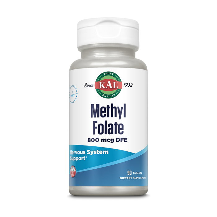 KAL Methyl Folate 800 mcg 90 comprimés sublinguaux KAL Methyl Folate 800 mcg 90 comprimés sublinguaux
