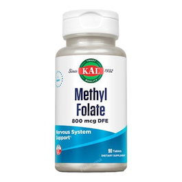 KAL Methyl Folate 800 mcg 90 comprimés sublinguaux