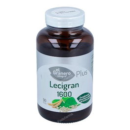 El Granero Lecigran 1600Mg 90 Perles Lécithine De Soja Complément Alimentaire