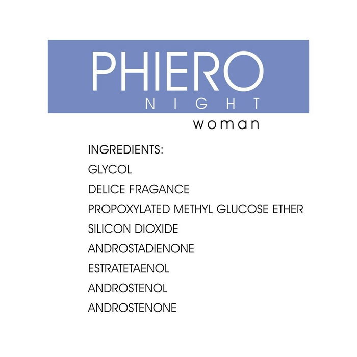 Phiero Night Woman Parfum aux phéromones 10 ml