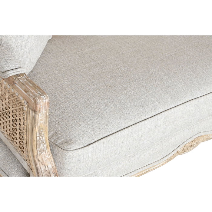 Canapé Home ESPRIT Naturel 125 X 58 X 155 CM