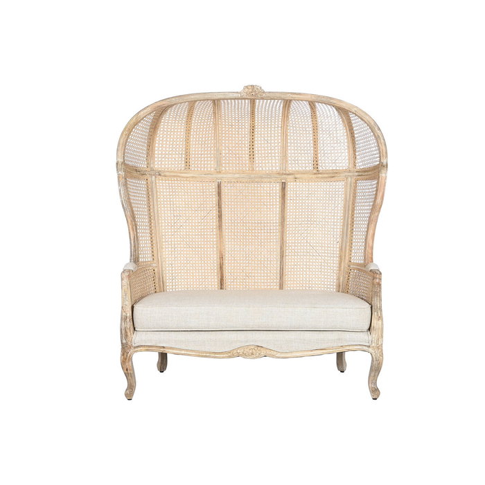Canapé Home ESPRIT Naturel 125 X 58 X 155 CM
