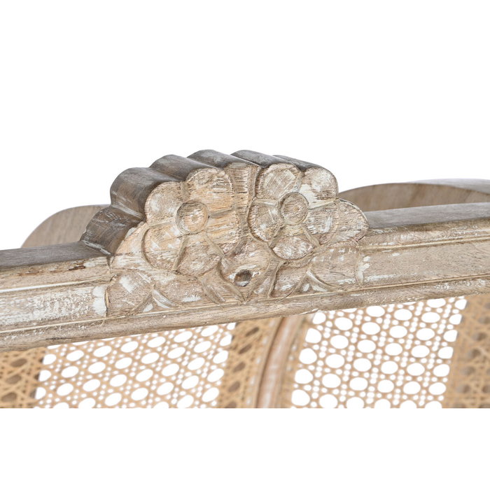 Canapé Home ESPRIT Naturel 125 X 58 X 155 CM