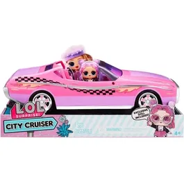 L.O.L. Surprise - Véhicule City Cruiser avec 1 poupée exclusive - Rose et blanc - Véhicule jouet pour poupées LOL, Tweens et OMG - À partir de 4 ans