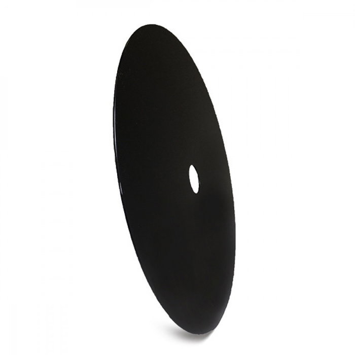Disque Concave Métallique Noir Ø40Cm Disque Concave Métallique Noir Ø40Cm