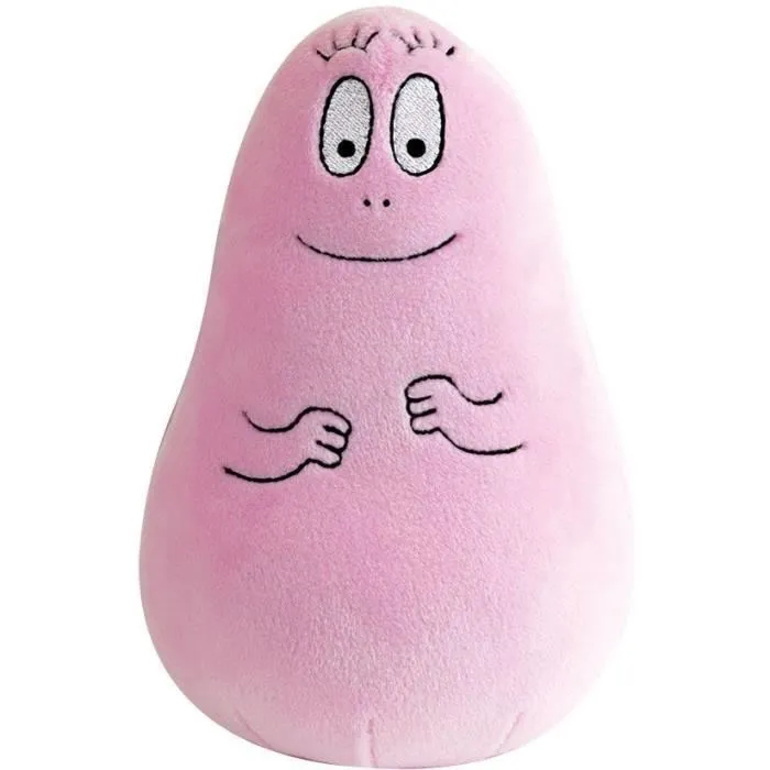 Jemini Coffret 9 Peluches Barbapapa +/- 15 cm - Inclut Barbapapa, Barbamama et leurs sept enfants Barbouille, Barbalala, Barbidur, Barbotine, Barbibul, Barbabelle et Barbidou