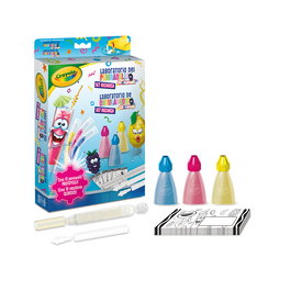 Crayola Laboratoire de Marqueurs - Kit de Recharge pour Marqueurs Neon et Odorants, Parfumés et Lavables - Lot de 3 Encres (Rouge, Jaune, Bleu) - 6 Ans et Plus, Réf 25-5967