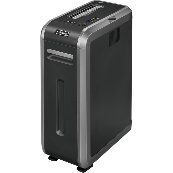 Fellowes Powershred 125Ci Destructrice de documents à coupe croisée Noir / Argent Fellowes Powershred 125Ci Destructrice de documents à coupe croisée Noir / Argent