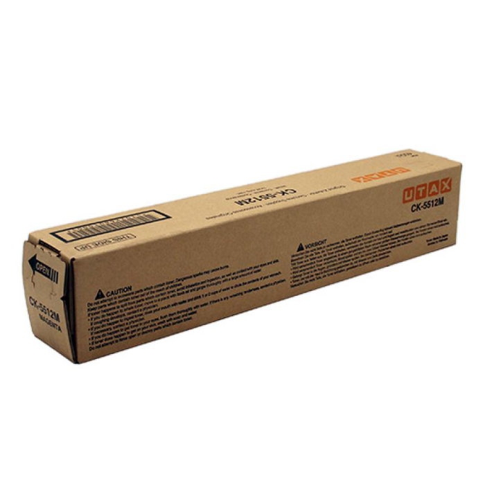 Utax Toner Magenta CK-5512M (CK5512M, 1T02R6BUT0) - Cartouche d'impression compatible