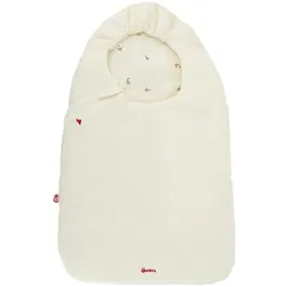 DOMIVA - Nid d'ange bébé Maternity Love 75 cm en coton, réglable aux épaules et à l'entrejambe, 5 passants pour poussette ou landau, cocon douillet pour nouveau-né