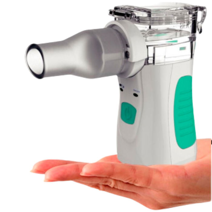 Galiplus Nébuliseur Petit et Léger, Discret, Manipulation Simple, Sans BPA, Particules Inférieures ou Égales à 4 µm