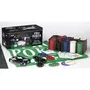 Tactic - Coffret Métal Pro Poker - Jeu de cartes Texas Hold'em complet avec 200 jetons et boîte métallique - A partir de 11 ans