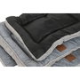Lit pour animal domestique Home ESPRIT Bleu Gris Gris clair 85 X 70 X 8 CM 2 Unités