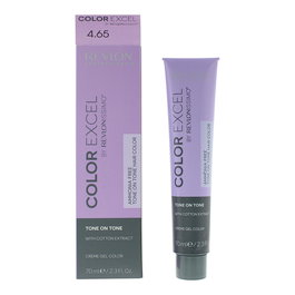 Revlon Color Excel Coloration capillaire demi-permanente 4.65 Medium Red Mahogany Brown (Acajou Brun Rougeoyant Moyen) 70 ml