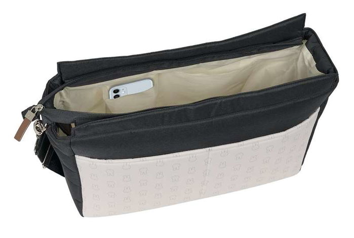 Safta Sac adaptateur pour poussette réglable et réversible Miffy Mum "Moon" 46 x 26 x 15 cm