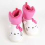 Cerdá Zapatillas de casa bota applicaciones Hello Kitty T28/29 - Chaussons de maison bottines avec applications Hello Kitty pour enfant