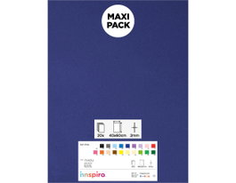 Innspiro Goma EVA bleu fort, 20 feuilles de 40x60 cm x 2 mm