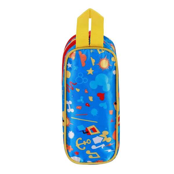 Karactermania Estuche portatodo doble 3D Mickey Mouse - Étui scolaire à double compartiment avec relief, 22 x 8 x 9.5 cm Karactermania Estuche portatodo doble 3D Mickey Mouse - Étui scolaire à double compartiment avec relief, 22 x 8 x 9.5 cm