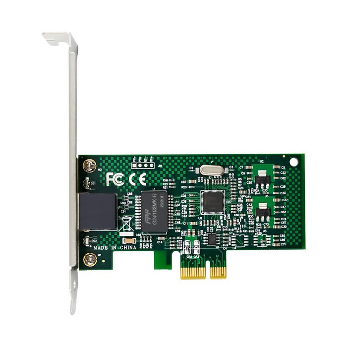 MicroConnect MC-PCIE-82574L - Carte réseau PCIe Gigabit Ethernet Intel 82574L - 10/100/1000 Mbps, Simple Port, Bus PCI Express x1