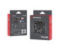 Genesis Oxal 120 Ventilateur de Boîtier 120 mm Noir 1300 RPM 46.1 CFM 22.1 dB Connexion 3 broches