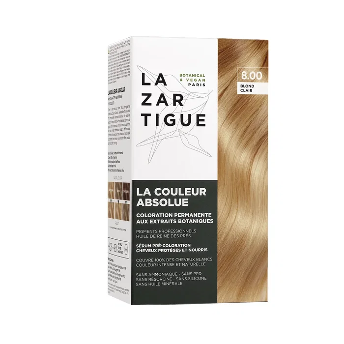 Lazartigue La Couleur Absolue Teinture permanente 8.00 Light Blond 143 ml Lazartigue La Couleur Absolue Teinture permanente 8.00 Light Blond 143 ml
