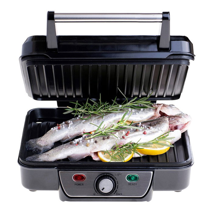 Mesko MS3050 Grill multifonction inox et noir 2500 W