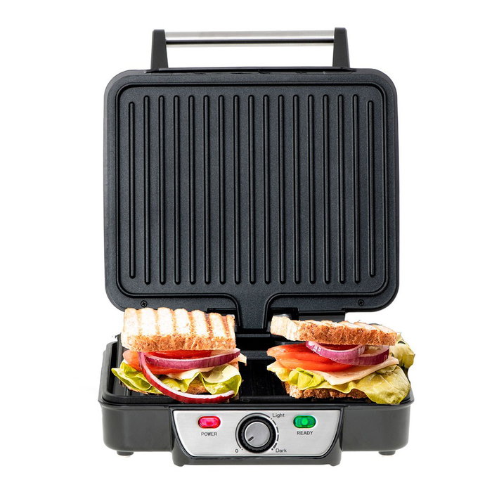 Mesko MS3050 Grill multifonction inox et noir 2500 W