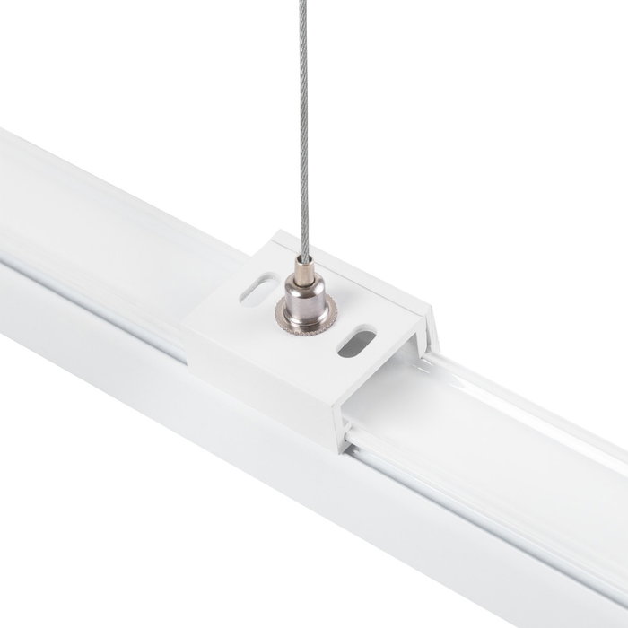 Suspension pour Rail Triphasé Blanc 1 Mètre Suspension pour Rail Triphasé Blanc 1 Mètre