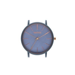 Watxandco WXCA3041 Montre Analogique Bleue pour Femme