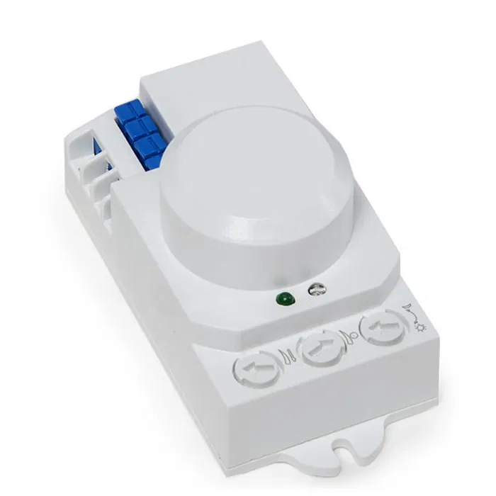 Capteur de Mouvement Micro-ondes 360°, Portée 2-10M, Puissance 1200W/300W, SB-BS029B Capteur de Mouvement Micro-ondes 360°, Portée 2-10M, Puissance 1200W/300W, SB-BS029B