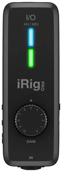 IKMULTIMED iRig Audio & MIDI HD Universal pour iPhone, iPod touch, iPad et Mac