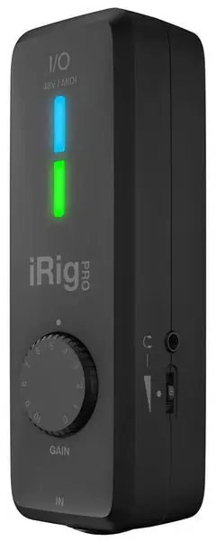 IKMULTIMED iRig Audio & MIDI HD Universal pour iPhone, iPod touch, iPad et Mac