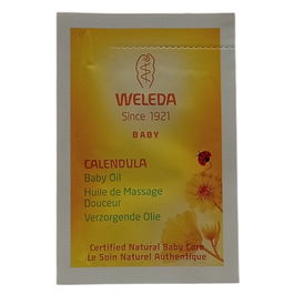 Weleda Huile corporelle Bébé Calendula Hydratant et Réparateur Jour 2 ml Échantillon