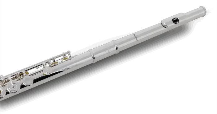Pearl Flute 795RBE Flûte Traversière Incurveé en Argent 925 Mécanisme Argenté Plats Ouverts avec Étui Pearl Flute 795RBE Flûte Traversière Incurveé en Argent 925 Mécanisme Argenté Plats Ouverts avec Étui