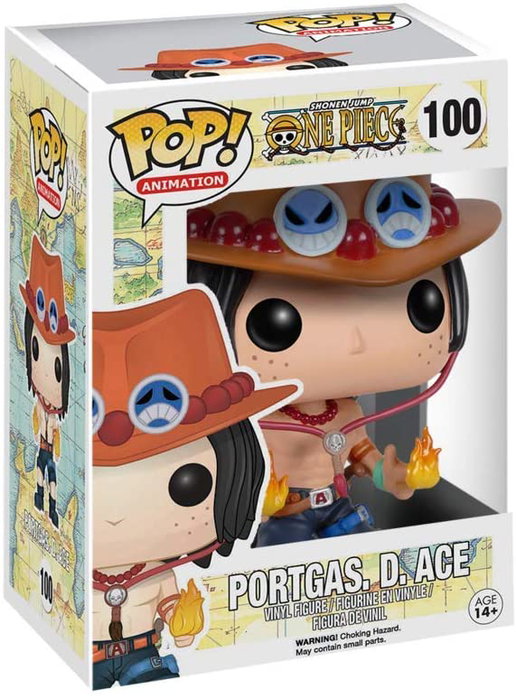 Funko Pop One Piece Portgas D. Ace Figurine Vinyle 9 cm Funko Pop One Piece Portgas D. Ace Figurine Vinyle 9 cm