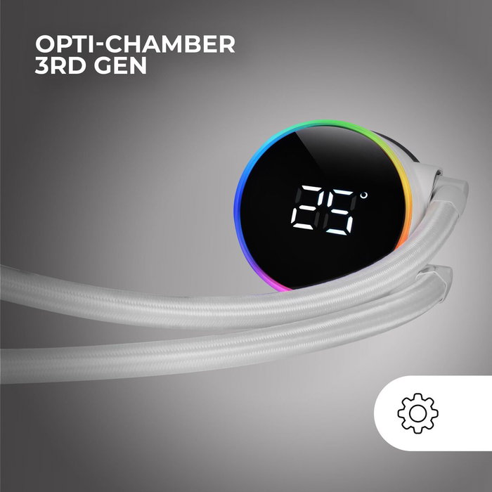 Kit de refroidissement liquide Mars Gaming MLLCD360W