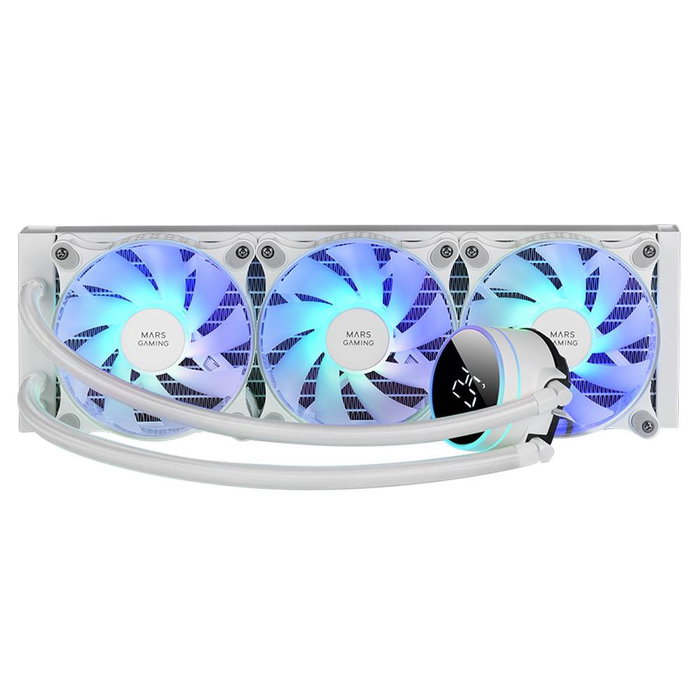 Mars Gaming Kit Réfrigération Liquide 360mm MLLCD360 ARGB PWM Ventilateurs ARGB Radiateur Aluminium Mars Gaming Kit Réfrigération Liquide 360mm MLLCD360 ARGB PWM Ventilateurs ARGB Radiateur Aluminium